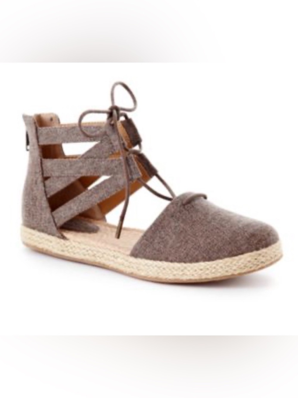 NWOT B.o.c Born Lucy gladiator espadrille sandals